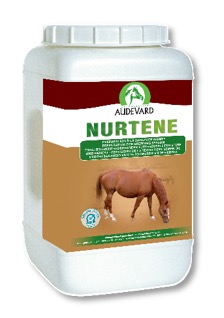 NURTENE 2 kg - Audevard Complément alimentaire permettant l'optimisation de la saison de reproduction (poulinières et étalons). Contient des β-carotène et anti-oxydants